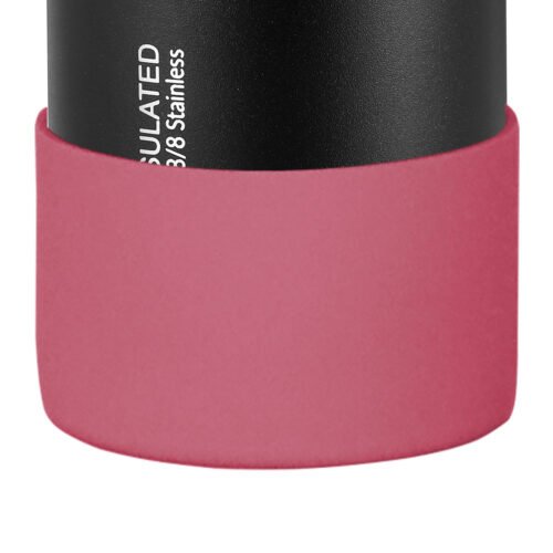BOTA EM SILICONE PARA GARRAFAS VIBETS HYDRO 415 ou 650 ml. COR:ROSA