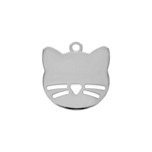 Pingente 26mm gato Bronze